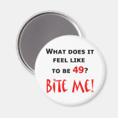 Aimant 49 Mords-Moi ! (Recto/Verso)