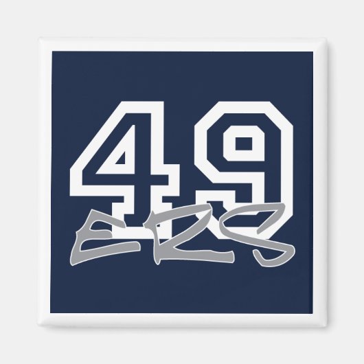 Aimant 49ers | Calamita (Devant)