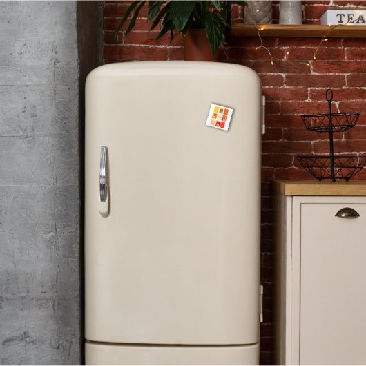 Aimant 4 Belles femmes noires Boho Chic Art Style Nom