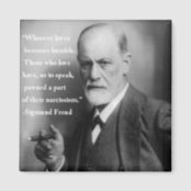 Aimant De Citation De Sigmund Freud Zazzle Be