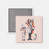 Aimant 4 juillet (Recto/Verso)