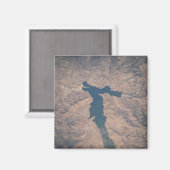 Aimant 4 Juillet 2019 - Lac Isabella En Californie. (Recto/Verso)