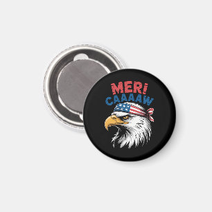 Aimant 4 juillet Aigle Liberté Patriotique