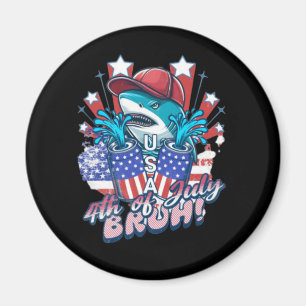 Aimant 4 juillet requin brui