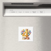 Aimant 4e anniversaire en or (In Situ (Lave-vaisselle))