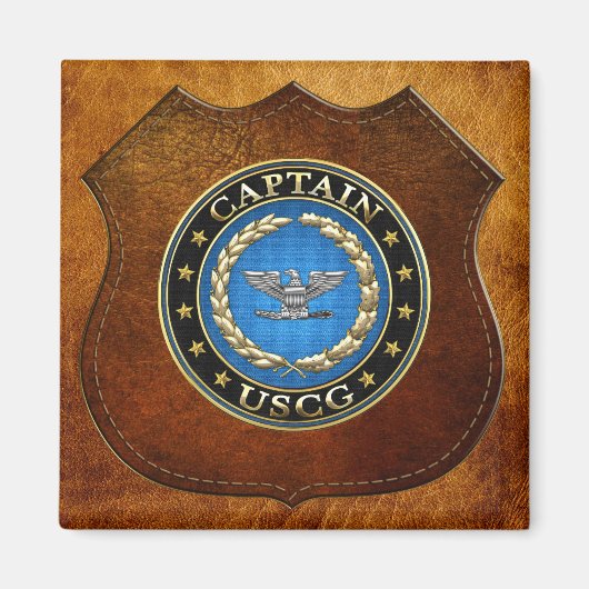 Aimant [500] Garde des côtes : capitaine (CAPT) (Devant)