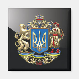 Aimant [500] L'Ukraine : Plus grand manteau des bras