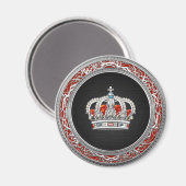 Aimant [500] Prince-Princess King-Queen Crown [Silver] (Recto/Verso)