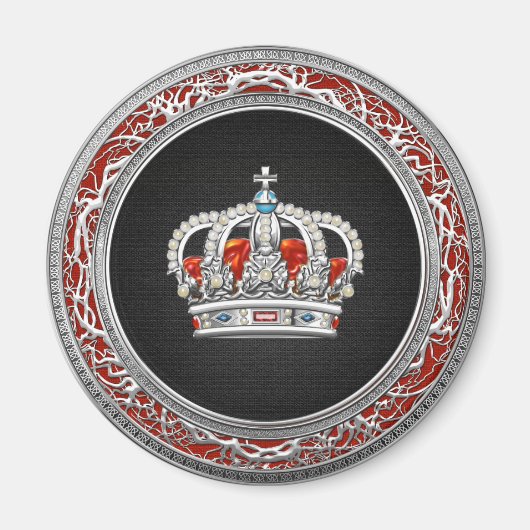 Aimant [500] Prince-Princess King-Queen Crown [Silver] (Devant)