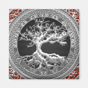 Aimant [500] Treasure Trove : Celtic Tree of Life [Argent