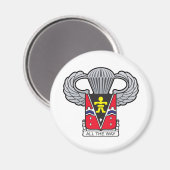 Aimant 509e crête aéroportée avec ailes aéroportées (Recto/Verso)