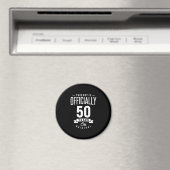 Aimant 50 Ans - 50e Anniversaire Drôle Cadeau (In Situ (Lave-vaisselle))