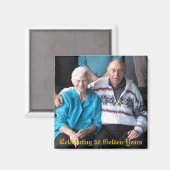 Aimant 50 ans d'or (Recto/Verso)