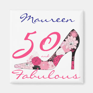 Aimant 50 et fabuleux 50e anniversaire