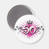 Aimant 50e anniversaire (Recto/Verso)