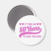 Aimant 50e anniversaire (Recto/Verso)