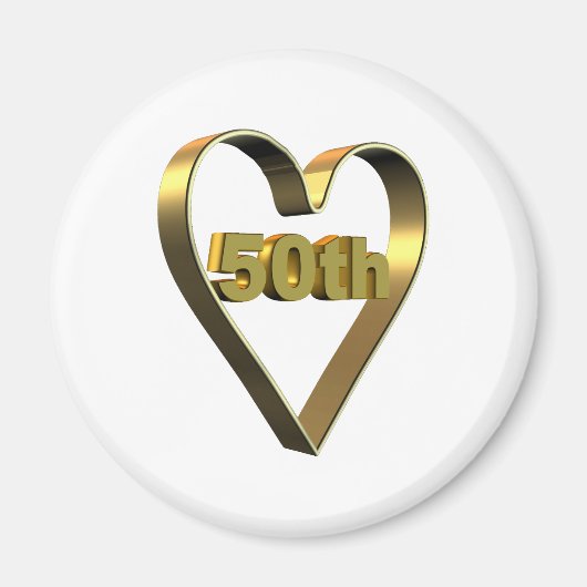 Aimant 50e anniversaire9t (Devant)