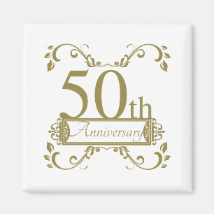 Aimant 50e anniversaire du Mariage