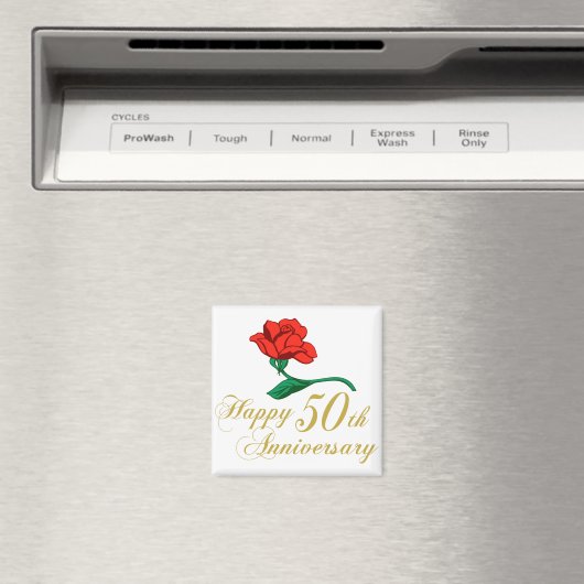 Aimant 50e Anniversary (In Situ (Lave-vaisselle))