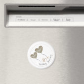 Aimant 50e ballon d'or pour l'anniversaire du Mariage (In Situ (Lave-vaisselle))