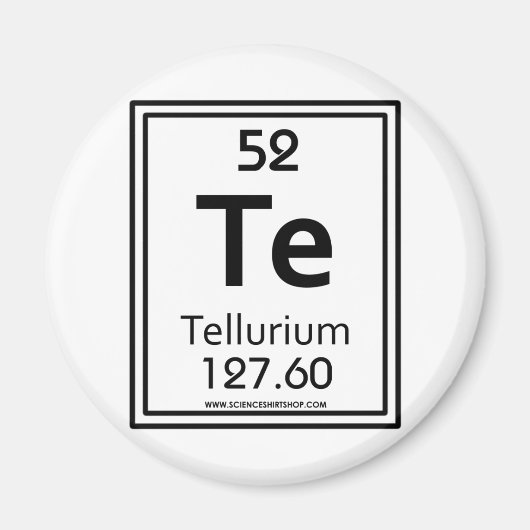 Aimant 52 Tellurium (Devant)