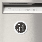 Aimant #54 Cercle noir (In Situ (Lave-vaisselle))