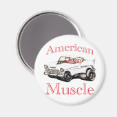 Aimant 55 chevy American Muscle (Recto/Verso)