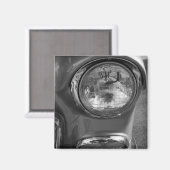 Aimant 55 Niveaux de gris Chevy Headlight (Recto/Verso)