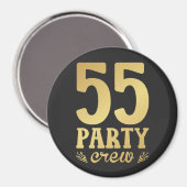 Aimant 55e Cercle d'anniversaire de l'équipage du 55e gro (Recto/Verso)