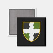 Aimant 55e régiment de transmissions (Ukraine) Armée ukra (Recto/Verso)