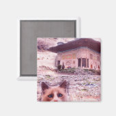 Aimant 5,1 Cm Carré (Recto/Verso)