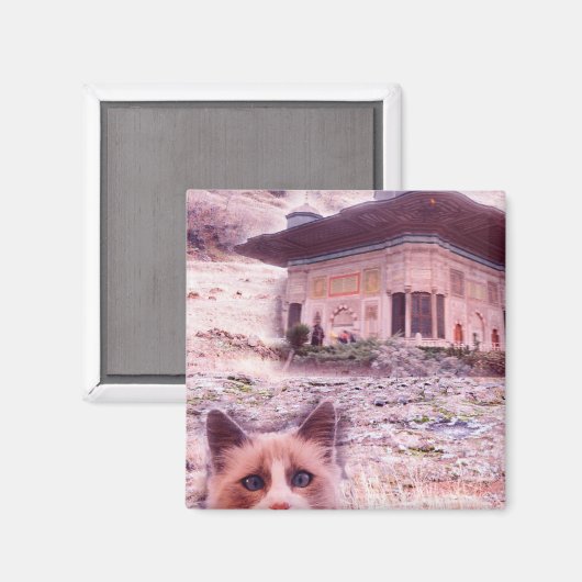 Aimant 5,1 Cm Carré (Recto/Verso)