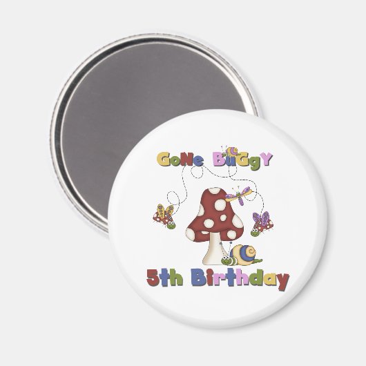 Aimant 5e Bogue Anniversaire Tshirts et cadeaux (Recto/Verso)