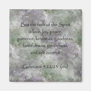 Aimant 5h22 de Galatians - fruit de 23 ~ de l'esprit
