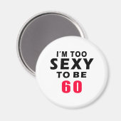 Aimant 60 ans (Recto/Verso)