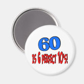 Aimant 60 est 6 parfait 10's (BLUE) (Recto/Verso)