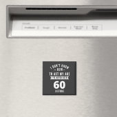 Aimant 60 et fabuleux / Joyeux 60e anniversaire (In Situ (Lave-vaisselle))