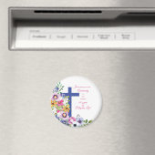 Aimant 60e Anniversaire, Nun, Religious Life Cross (In Situ (Lave-vaisselle))