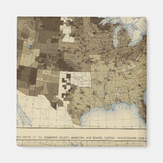 Aimant 63 Impôt, dette 1890 (Devant)