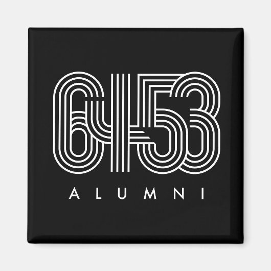 Aimant 6453 ALUMNI (Devant)