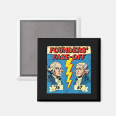 Aimant 67 76 George Washington Thomas Jefferson Histoire (Recto/Verso)