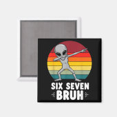 Aimant 67 Animals Funny 67 Brainrot Youth Kids Alien 67  (Recto/Verso)