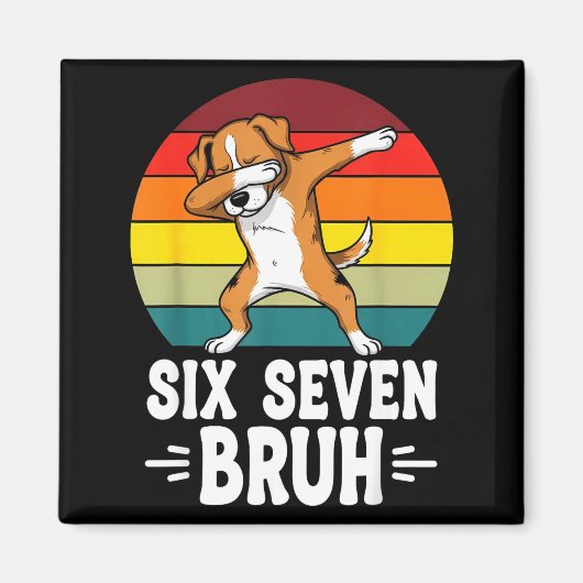 Aimant 67 Animals Funny 67 Brainrot Youth Kids Dog 67  (Devant)