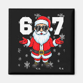 Aimant 67 Christmas 6 7 Meme Pajamas 67 Bruh Slang (Devant)