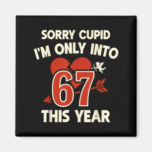 Aimant 67 Cupid Saint-Valentin Mème, Graphique Anti-Saint