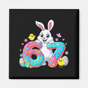 Aimant 67 drôle Six Seven Gen Meme Mignon Lapin Pâques