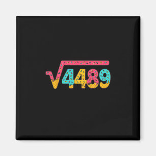 Aimant 67 Glace Dégoulinante Mème Racine Carrée 4489 Argo