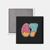 Aimant 67 Glace Meme Drip Six Sept Argot Gen Alpha  (Recto/Verso)