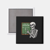 Aimant 67 Halloween Math Drôle Six Sept Meme Brainrot Squ (Recto/Verso)