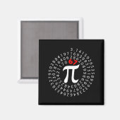 Aimant 67 jour six sept mème symbole professeur de maths (Recto/Verso)